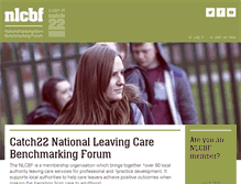 Tablet Screenshot of leavingcare.org